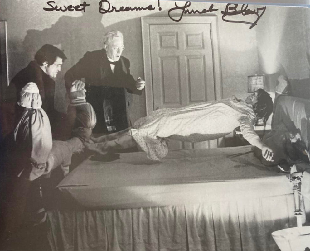 Linda Blair (Exorcist) signed, inscribed 8x10 - Beckett COA